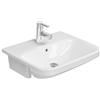 Duravit DuraStyle lavabo da semi-incasso, 0375550000, DuraStyle bianco [Lavabi > Lavabi da Semi-Incasso]