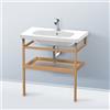 Duravit DuraStyle struttura per lavabo, DS988204376, DuraStyle rovere europeo/basalto opaco [Mobili da Bagno > Mobili Complementari]