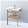 Duravit DuraStyle struttura per lavabo, DS988104376, DuraStyle rovere europeo/basalto opaco [Mobili da Bagno > Mobili Complementari]