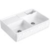 Villeroy & Boch Universal lavello da cucina, 632391KTHL2, Universal white pearl decor [Lavelli da Cucina > per Base Sottolavello a partire da 90 cm]