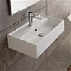 Scarabeo Teorema lavabo sospeso, 5002, Teorema bianco [Lavabi > Lavabi Sospesi]