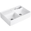 Villeroy & Boch Universal lavello da cucina, 632392R1HL2, Universal bianco alpino finitura a specchio [Lavelli da Cucina > per Base Sottolavello a partire da 90 cm]