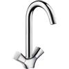hansgrohe Logis M31 rubinetto da cucina, orientabile, 71280000, Logis M31 cromo [Rubinetteria da Cucina > Rubinetti da Cucina]