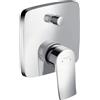 hansgrohe Metris rubinetto vasca da incasso, miscelatore monocomando, 31451000, Metris cromo [Rubinetteria Bagno > Rubinetteria Vasca]