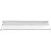 Kartell LAUFEN mensola, H3853300840001, Kartell LAUFEN chiaro/cromo [Accessori Bagno > Mensole]