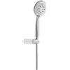 Herzbach LIVING SPA set doccia con supporto, 3 tipi di getto, 11.620225.1.01, LIVING SPA cromo [Rubinetteria Bagno > Set Doccia]