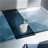 Kartell LAUFEN vassoio porta oggetti vasca, H3853320850001, Kartell LAUFEN grigio fumo [Accessori Bagno > Vassoi Porta Oggetti Vasca]