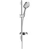 hansgrohe Raindance Select S set doccia con asta saliscendi e mensola, 3 tipi di getto, 26630400, Raindance Select S bianco/cromo [Rubinetteria Bagno > Set Doccia]
