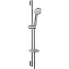 hansgrohe Crometta 85 set doccia con asta saliscendi e mensola, 2 tipi di getto, 27764000, Crometta 85 cromo [Rubinetteria Bagno > Set Doccia]