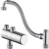 hansgrohe Universal valvola termostatica angolare, 3/8" x 3/8", 15346000, Universal cromo [Rubinetteria Bagno > Rubinetti Filtro]