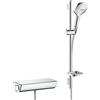 hansgrohe Raindance Select E rubinetto doccia esterno con termostatico, 27038400, Raindance Select E bianco/cromo [Rubinetteria Bagno > Rubinetteria Doccia]