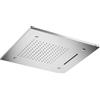 Herzbach LIVING SPA soffione doccia, 3 tipi di getto, 11.650300.2.01, LIVING SPA; LIVING SPA iX acciaio inox levigato [Rubinetteria Bagno > Soffioni Doccia]