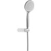 Herzbach Living Spa set doccia con supporto, 1 tipo di getto, 11.620224.1.01, Living Spa cromo [Rubinetteria Bagno > Set Doccia]