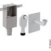 Geberit Universal sifone da incasso, 151121001, Universal acciaio inox spazzolato [Rubinetteria Bagno > Sistemi di Scarico]
