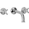 Herzbach Anais Classic rubinetto lavabo a parete, 32.959000.2.01, Anais Classic cromo [Rubinetteria Bagno > Rubinetteria Lavabo]