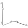 Hewi Warm Touch asta saliscendi, con maniglia di sostegno, 950.35.21051, Warm Touch bianco segnale [Rubinetteria Bagno > Doccette / Supporti]