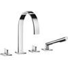 Dornbracht MEM rubinetto bordo vasca, miscelatore a due comandi, 27532782-00, MEM cromo [Rubinetteria Bagno > Rubinetteria Vasca]