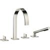 Dornbracht MEM rubinetto bordo vasca, miscelatore a due comandi, 27532782-08, MEM platino [Rubinetteria Bagno > Rubinetteria Vasca]