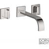 Dornbracht MEM rubinetto lavabo a parete, 36712782-06, MEM platino opaco [Rubinetteria Bagno > Rubinetteria Lavabo]
