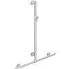 Hewi Warm Touch asta saliscendi, con maniglia di sostegno, 950.35.43051, Warm Touch bianco segnale [Rubinetteria Bagno > Doccette / Supporti]