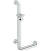 Hewi 801 asta saliscendi, con maniglia di sostegno, 801.33.216 97, 801 grigio luce [Rubinetteria Bagno > Doccette / Supporti]