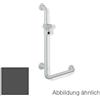 Hewi 801 asta saliscendi, con maniglia di sostegno, 801.33.216 92, 801 grigio antracite [Rubinetteria Bagno > Doccette / Supporti]