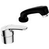 Hansa Mix rubinetto lavabo, 01262183, Mix cromo/nero [Rubinetteria Bagno > Rubinetteria Lavabo]
