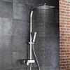 HSK AquaSwitch RS 500 colonna doccia, miscelatore monocomando, 1001840-KB7-08, AquaSwitch RS 500 cromo/nero [Rubinetteria Bagno > Colonne Doccia]