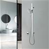 Bossini Flat set doccia con asta saliscendi, 3 tipi di getto, D48002300030013, Flat cromo [Rubinetteria Bagno > Set Doccia]