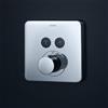 AXOR ShowerSelect Soft Cube termostatico, per vasca e doccia, 36707000, ShowerSelect Soft Cube cromo [Rubinetteria Bagno > Rubinetteria Vasca e Doccia]
