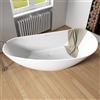 RIHO Granada vasca da bagno freestanding, ovale, B122001105, Granada bianco opaco [Vasche da Bagno > Vasche da Bagno Freestanding]