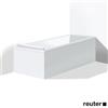 Duravit Starck rivestimento per mobili per vasca da bagno/idromassaggio, installazione ad angolo, ST878108282, Starck bianco [Vasche Idromassaggio > Accessori per Vasche Idromassaggio]