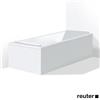 Duravit Starck rivestimento per mobili per vasca da bagno/idromassaggio, installazione ad angolo, ST890508282, Starck bianco [Vasche Idromassaggio > Accessori per Vasche Idromassaggio]