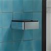 Emco System2 scatola per salviette umidificate, 353900101, System2 cromo/nero [Accessori Bagno > Scatole Portasalviette]