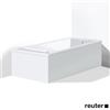 Duravit Starck rivestimento per mobili per vasca da bagno/idromassaggio, installazione ad angolo, ST891808282, Starck bianco [Vasche Idromassaggio > Accessori per Vasche Idromassaggio]