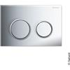 Geberit Omega20 placca di azionamento Round, 115085KH1, Round Omega20 [Placche di Scarico > Placche di Scarico per WC]