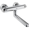 Hansa Medipro rubinetto lavabo a parete, 08302201, Medipro cromo [Rubinetteria Bagno > Rubinetteria Lavabo]