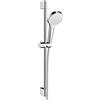hansgrohe Croma Select S set doccia con asta saliscendi, 1 tipo di getto, 26564400, Croma Select S cromo/bianco opaco [Rubinetteria Bagno > Set Doccia]