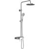 HSK AquaSwitch RS 200 colonna doccia, miscelatore monocomando, 1001800-KB4-08, AquaSwitch RS 200 cromo/bianco/nero [Rubinetteria Bagno > Colonne Doccia]