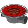 TECE drainpoint S corpo incasso per scarico bagno, per installazione standard DN 70, 3603500, drainpoint S [Canaline Doccia e Scarichi Bagno > Scarichi Bagno]