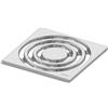 TECE drainpoint S copertura per scarico bagno, 3665003, drainpoint S acciaio inox levigato [Canaline Doccia e Scarichi Bagno > Scarichi Bagno]