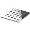 TECE drainpoint S copertura per scarico bagno, 3665006, drainpoint S acciaio inox levigato [Canaline Doccia e Scarichi Bagno > Scarichi Bagno]