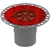 TECE drainpoint S corpo incasso per scarico bagno, per installazione verticale DN 100, 3607600, drainpoint S [Canaline Doccia e Scarichi Bagno > Scarichi Bagno]