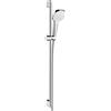 hansgrohe Croma Select E set doccia con asta saliscendi, 1 tipo di getto, 26594400, Croma Select E cromo/bianco opaco [Rubinetteria Bagno > Set Doccia]