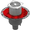 TECE drainpoint S scarico bagno, set completo, per installazione verticale DN 50, 3601300, drainpoint S acciaio inox levigato [Canaline Doccia e Scarichi Bagno > Scarichi Bagno]