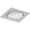 TECE drainpoint S copertura per scarico bagno, 3660016, drainpoint S acciaio inox levigato [Canaline Doccia e Scarichi Bagno > Scarichi Bagno]