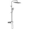 HSK AquaSwitch Softcube colonna doccia, miscelatore monocomando, 1001880-KB14-08, AquaSwitch Softcube cromo/nero [Rubinetteria Bagno > Colonne Doccia]