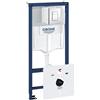 Grohe Rapid SL elemento incasso A: 113 cm, con placca di azionamento, per WC sospeso, 38827000, Rapid SL [Elementi ad Incasso > Elementi Incasso per WC]