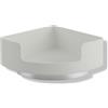 Hewi 802 LifeSystem portaoggetti doccia, 802.03.220 97, 802 LifeSystem grigio luce/cromo [Accessori Bagno > Mensole Doccia]