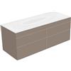 Keuco Edition 400 mobile sottolavabo, 4 scomparti estraibili, 31562370000, Edition 400 [Mobili da Bagno > Mobili Lavabo]